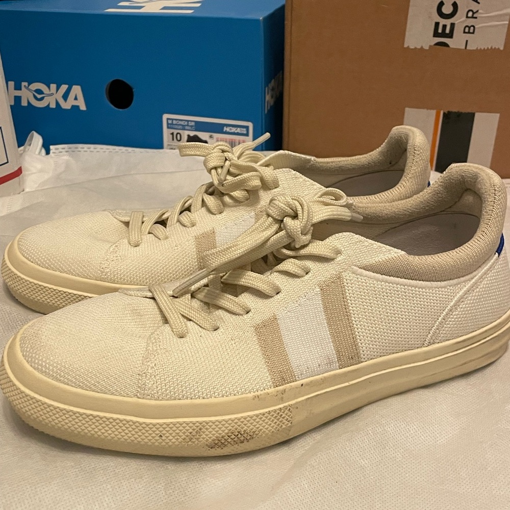 Rothy’s Sneakers Tan/Beige, Used Condition